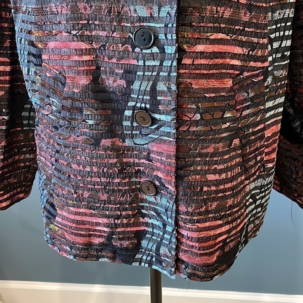 3/$15 CJ banks Blouse/Jacket Size X - Picture 3 of 11